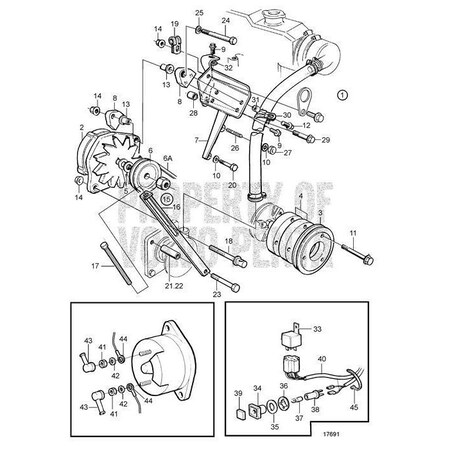 Volvo Penta Pulley 841811